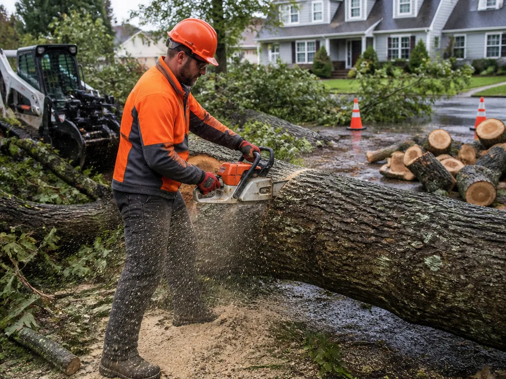 Storm Damage Tree Removal